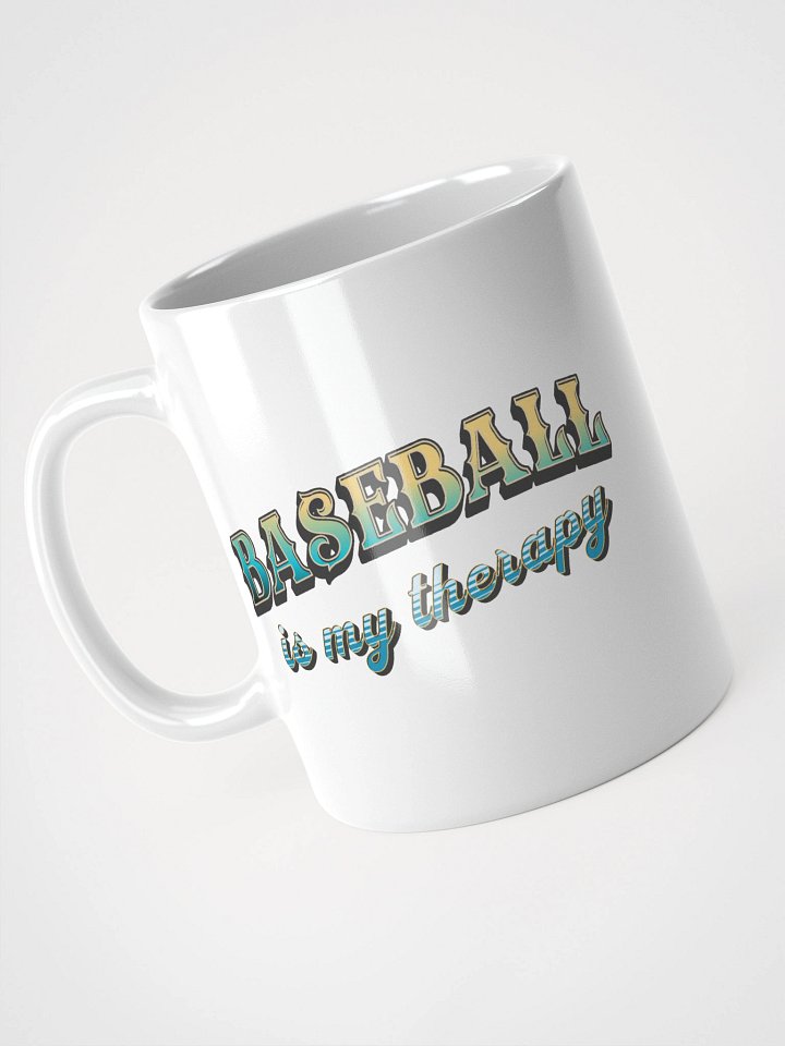 Baseball Is My Therapy Bliss Mug product image (2)