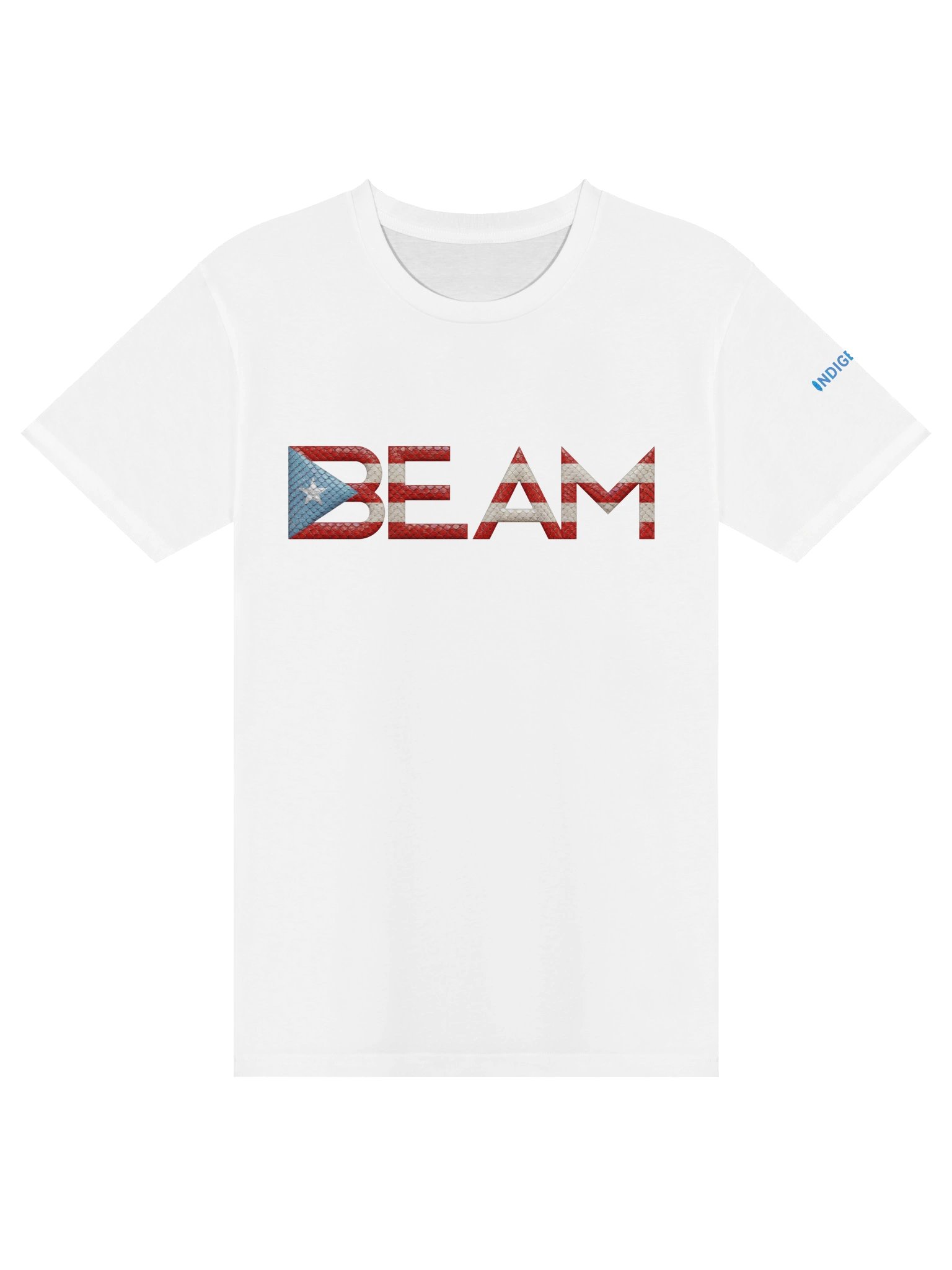 BEAM BORIQUA WHITE TSHIRTS product image (1)