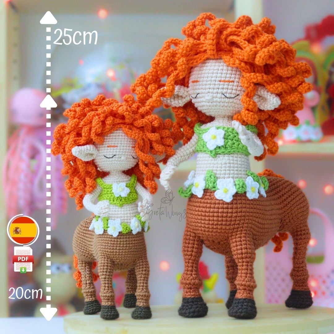 Patrón de Crochet: Roma la Centaura (descarga digital) product image (1)