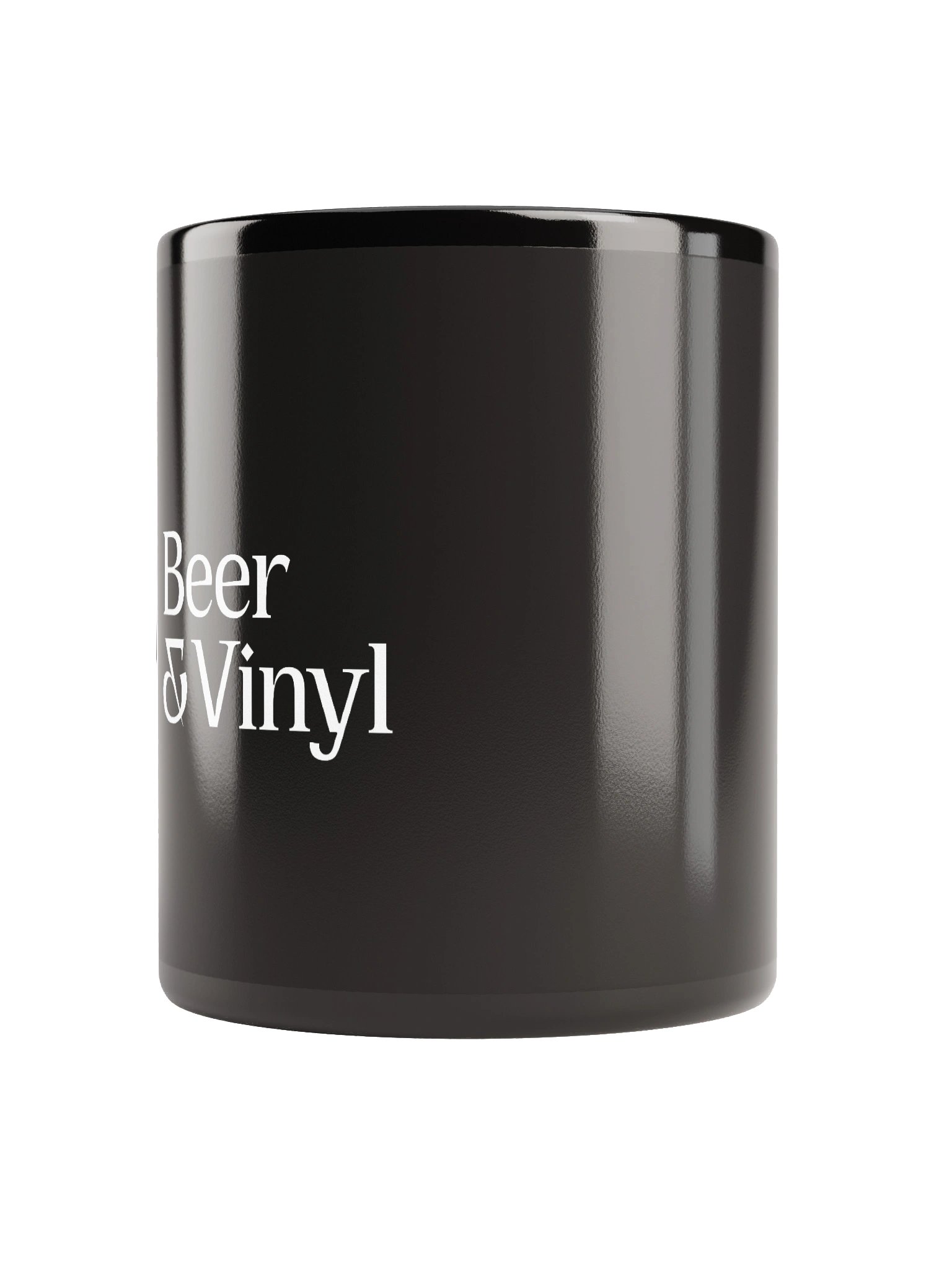 Beer & Vinyl Black Mug product image (3)