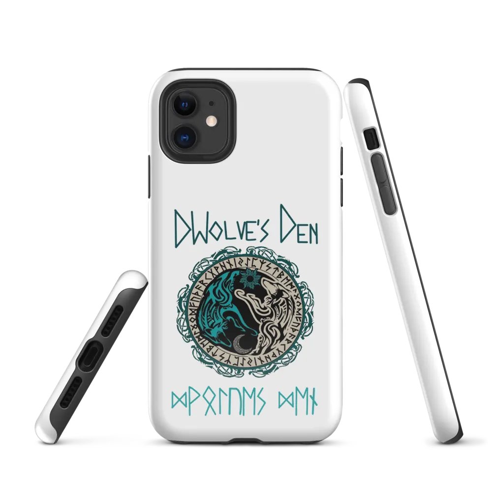 Wolves Den Yin-Yang iPhone Tough Case product image (1)