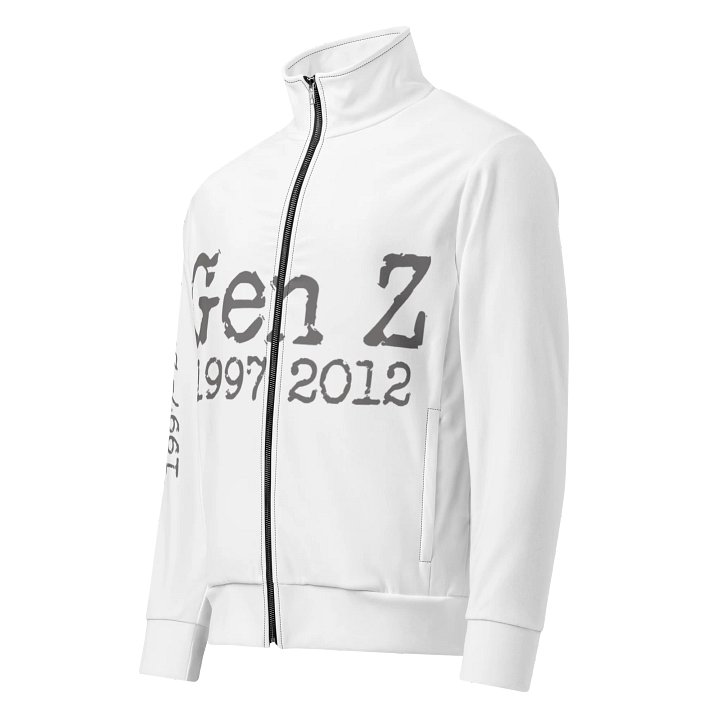 3121 Artistic Numbers Recycled Track Jacket product image (1)