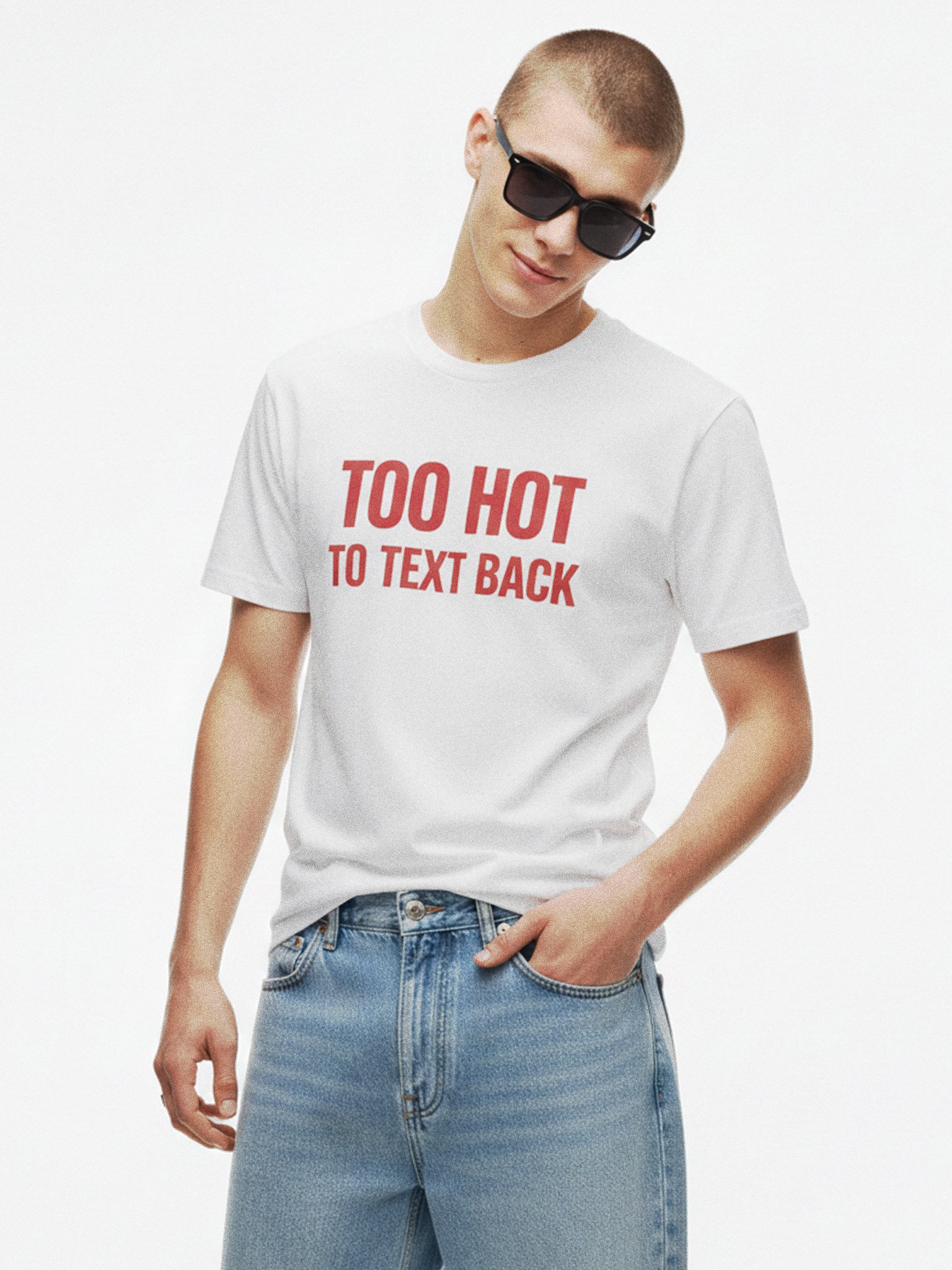 Too Hot To Text Back Tee product image (1)