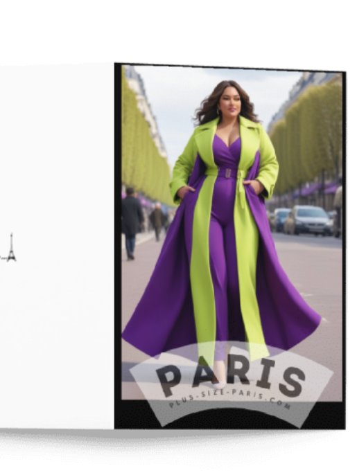 Greeting Card 002 Plus Size Paris product image (2)