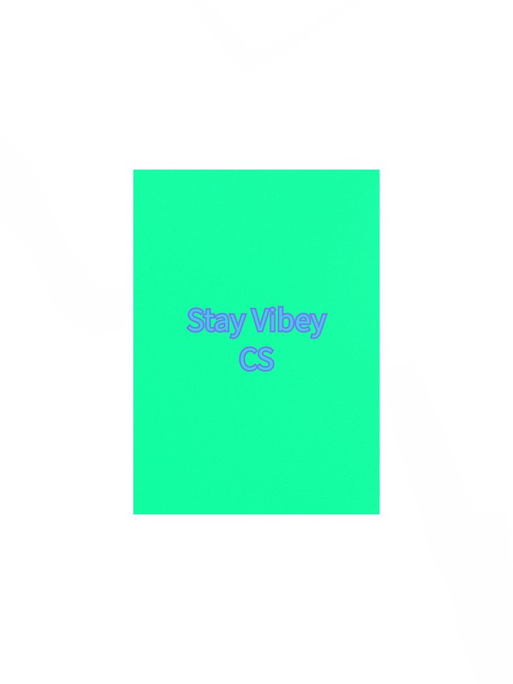 Stay Vibey CS Poster product image (1)