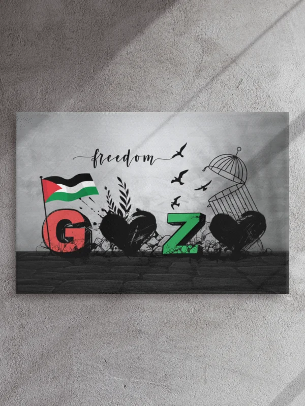 G@Z@ Freedom on canvas product image (4)