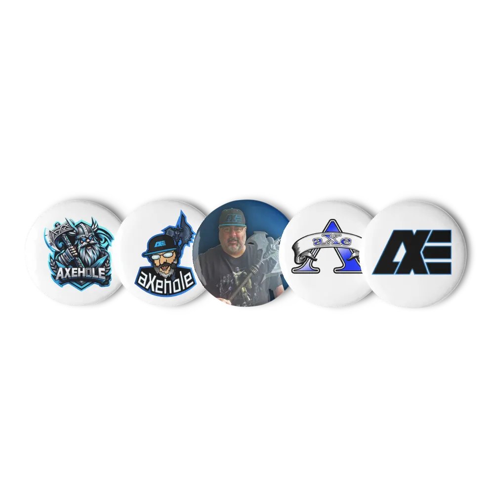 Axeh0le Logo Generation Pin Set product image (1)
