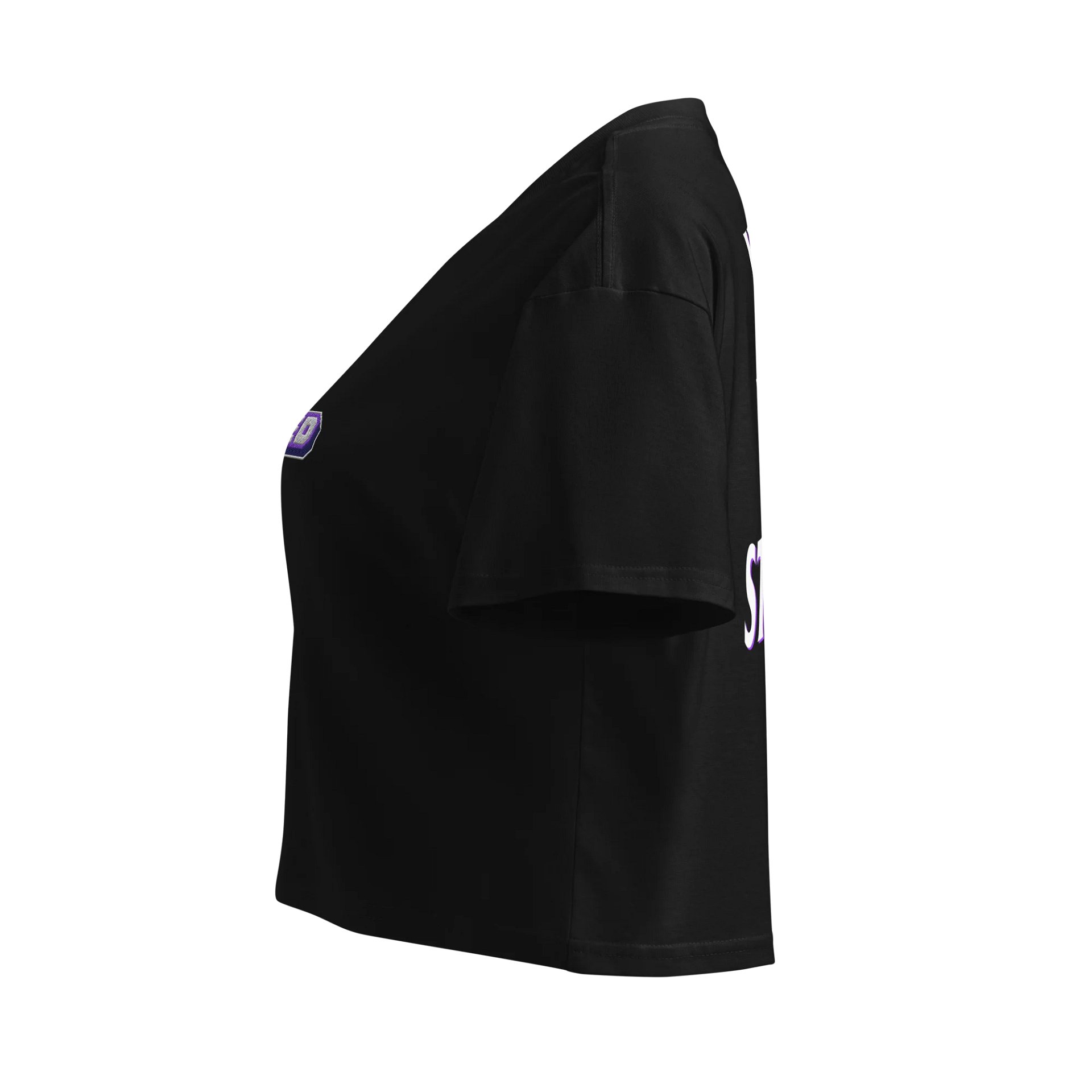 Introverted Streamer Club Tired Team Purple Crop product image (12)
