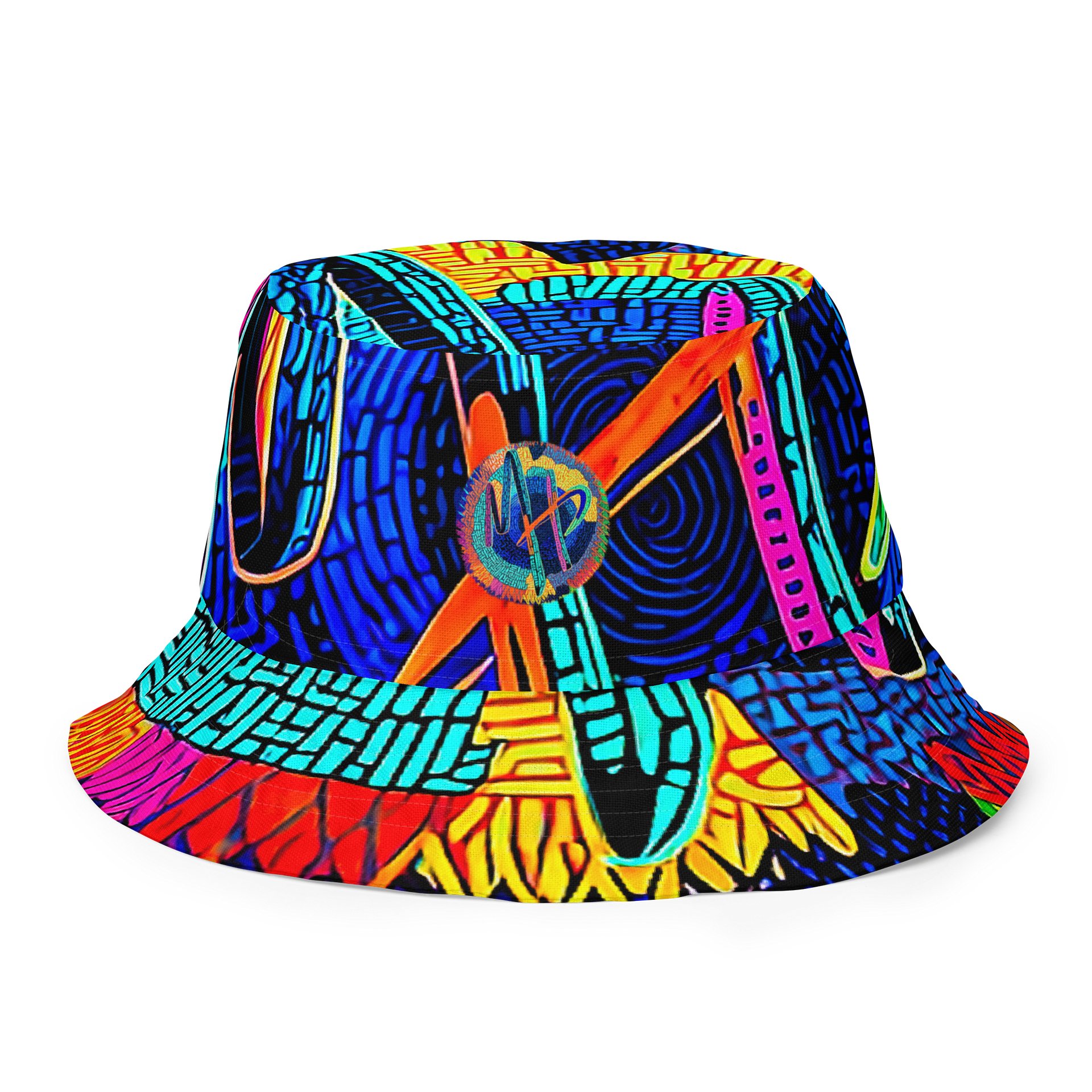 Neon Love Reversible Bucket Hat product image (6)