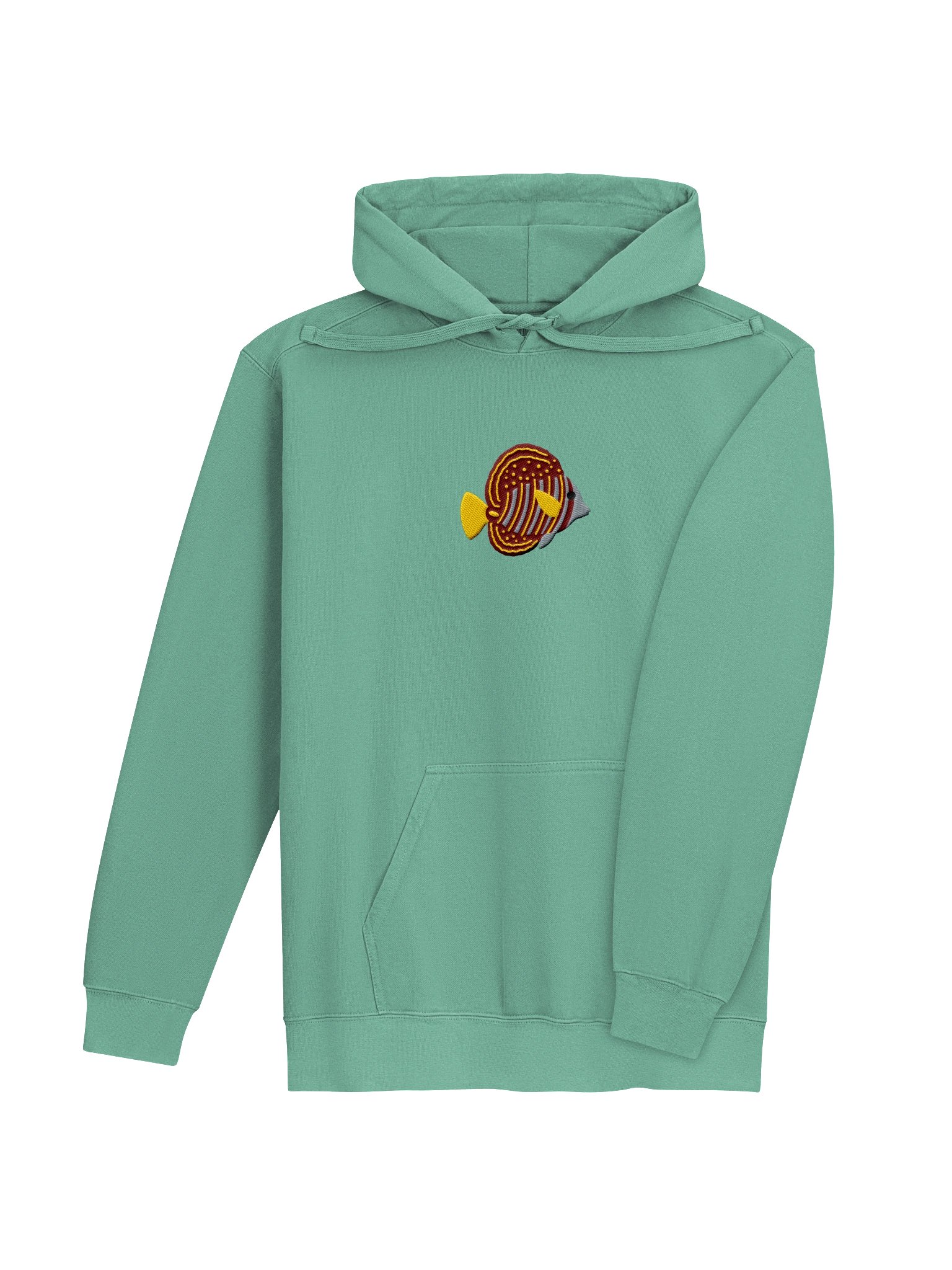 Sailfin Tang Embroidered Hoodie | Saltwater Reef Aquarium Fish & Ocean Lover Apparel product image (7)