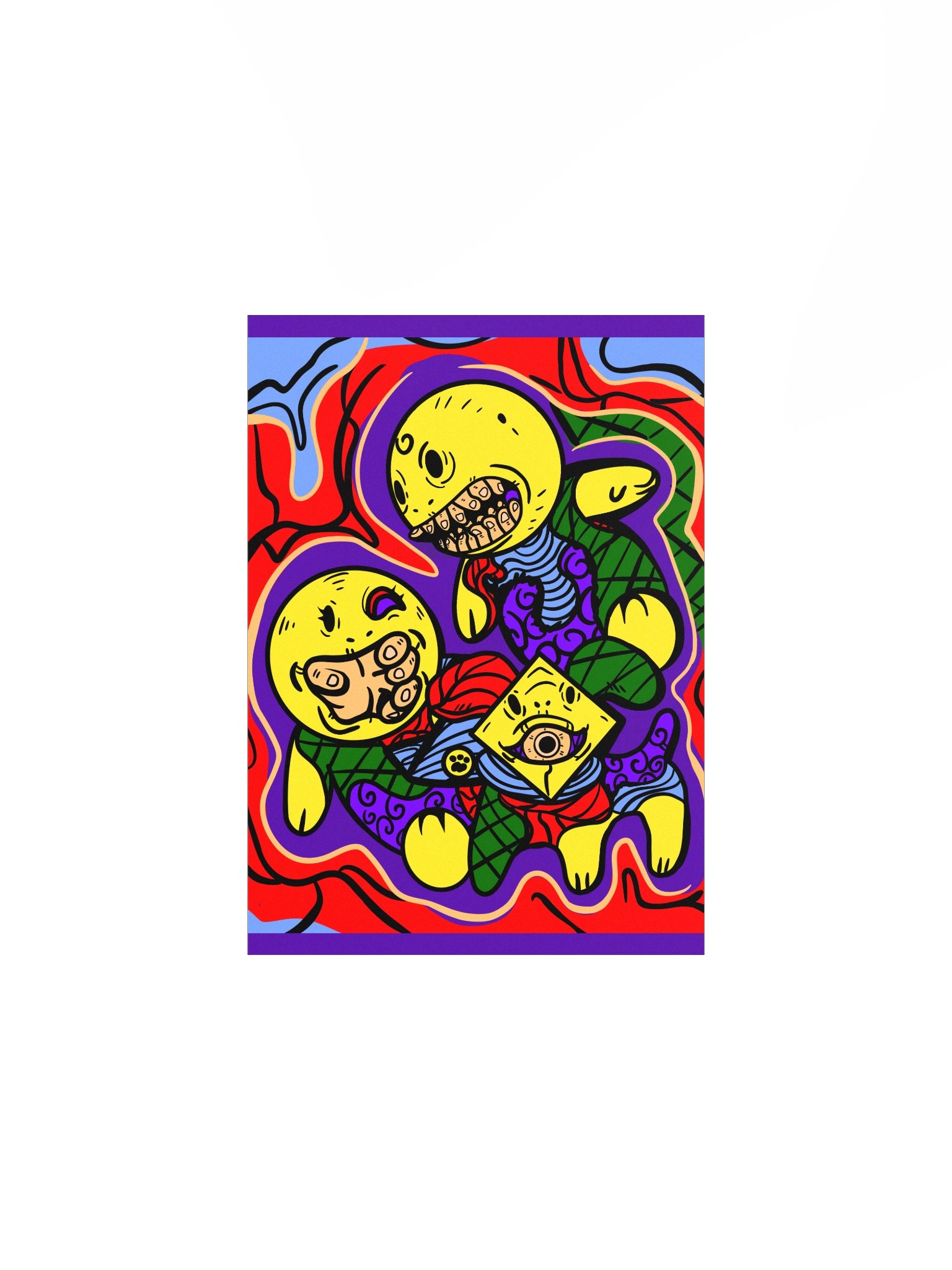 Psychedelic Matte Poster product image (1)