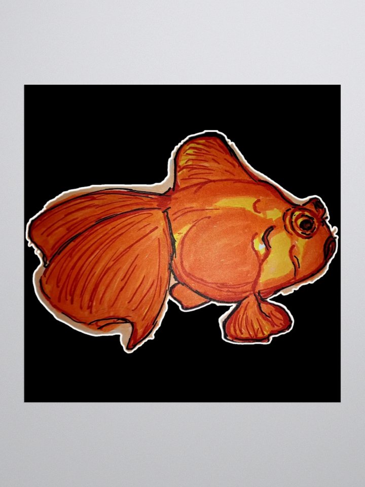 Butterfly Telescope goldfish orange product image (3)