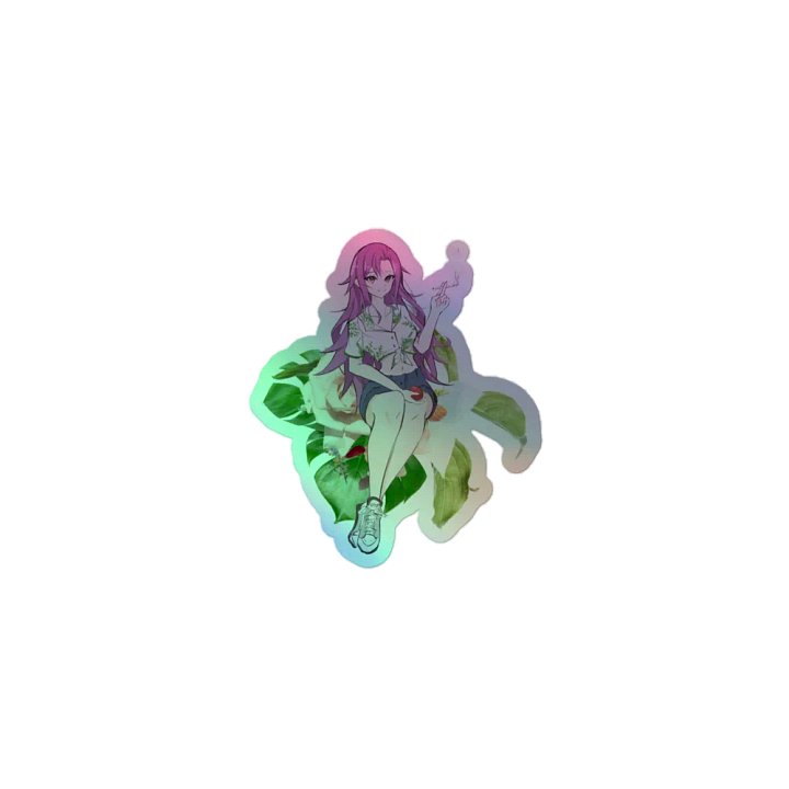 Flowers for Lucy (Holographic Sticker) 🌺 product image (1)