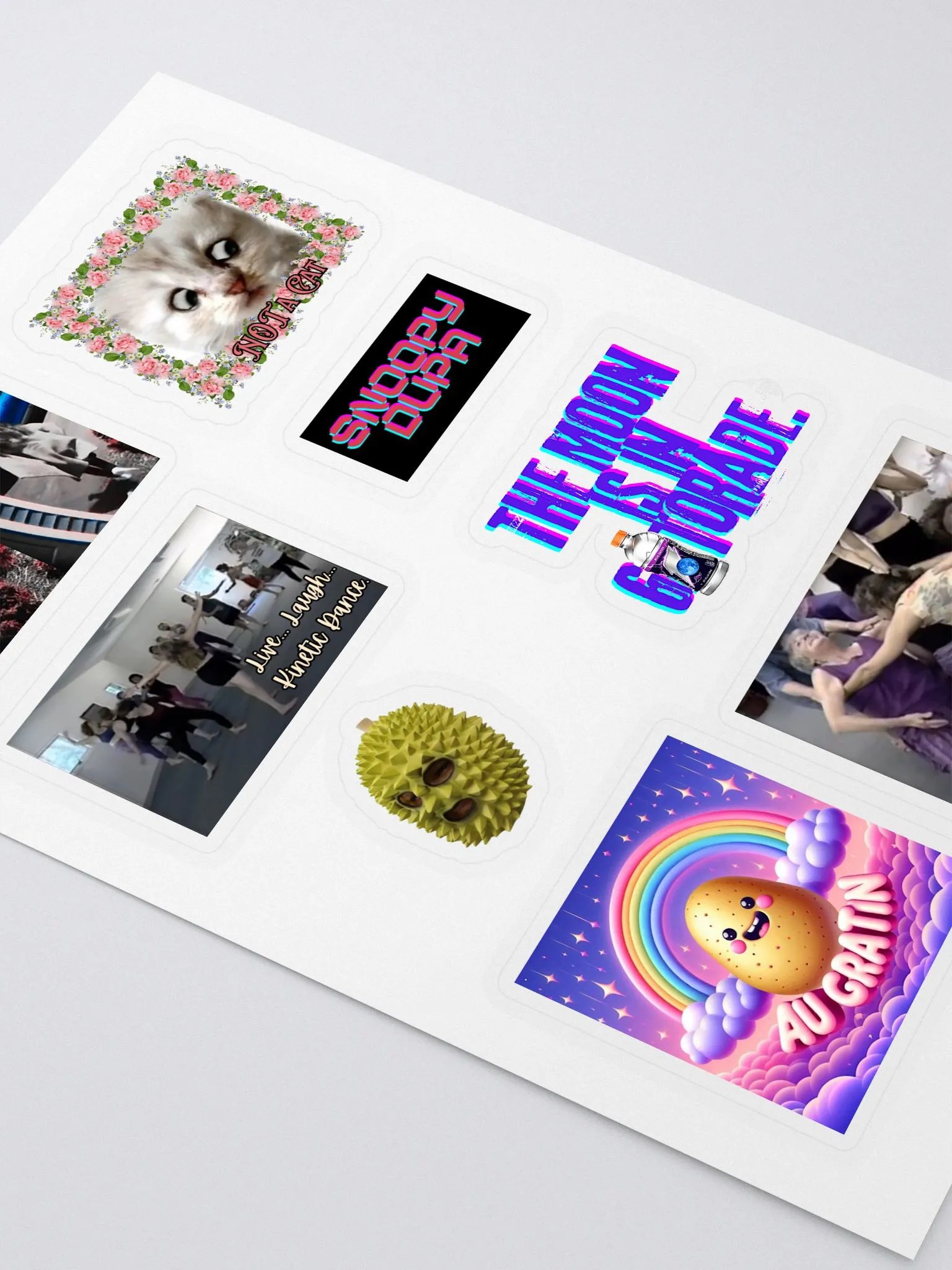 SNOOPY DUPA 8-PACK STICKER SHEET! product image (2)