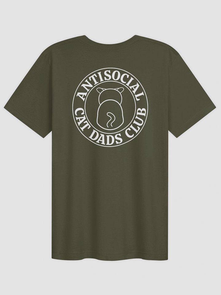 Antisocial Cat Dads Club 2 (Back Print) - Unisex Adult Super Soft Lightweight T-shirt product image (11)