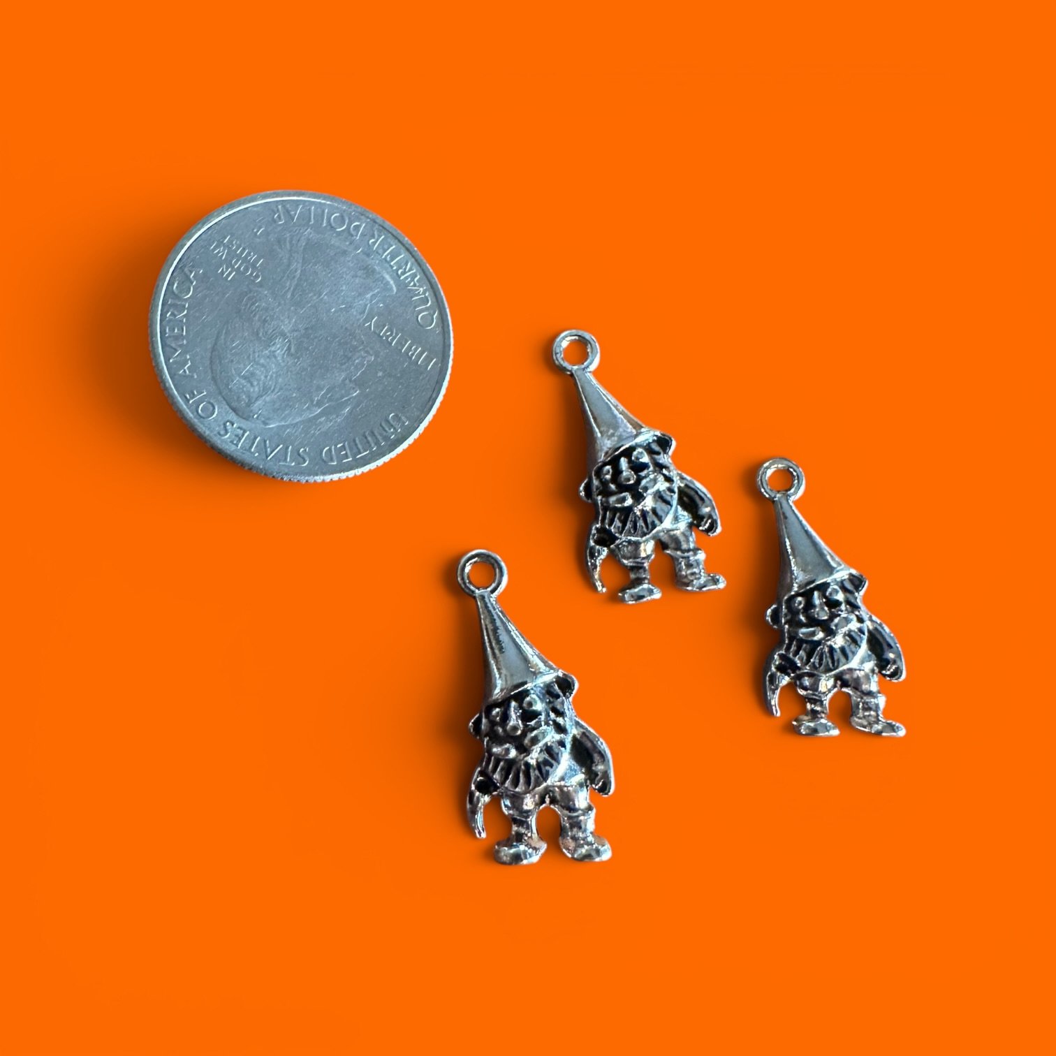 Gnomes 3D Silver Whinny Winners Braid and Bridle Charms for Horses | Little Shop of Ponies product image (2)