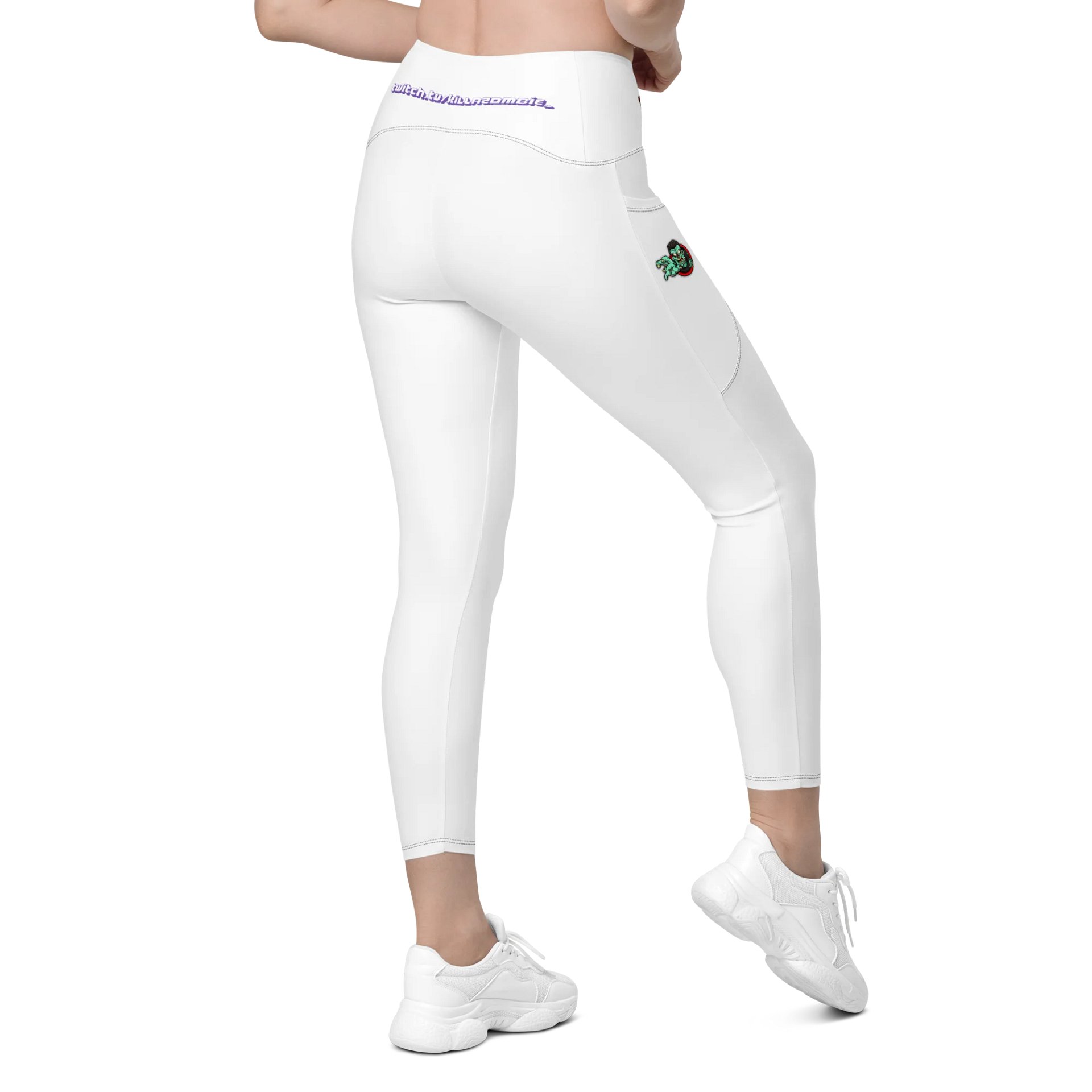 All-Over Print Leggings with Pockets product image (6)