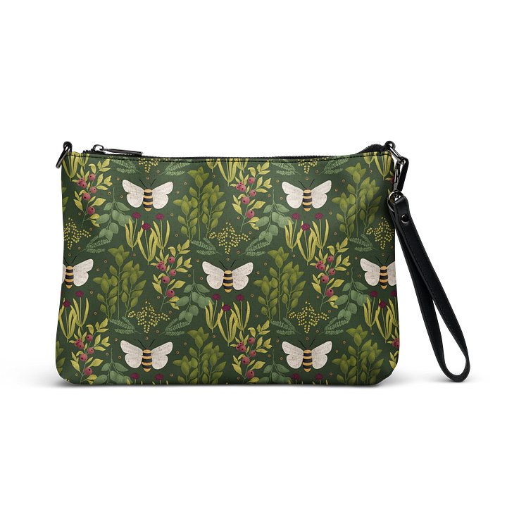 Bees and Foliage Convertible Crossbody Bag product image (1)