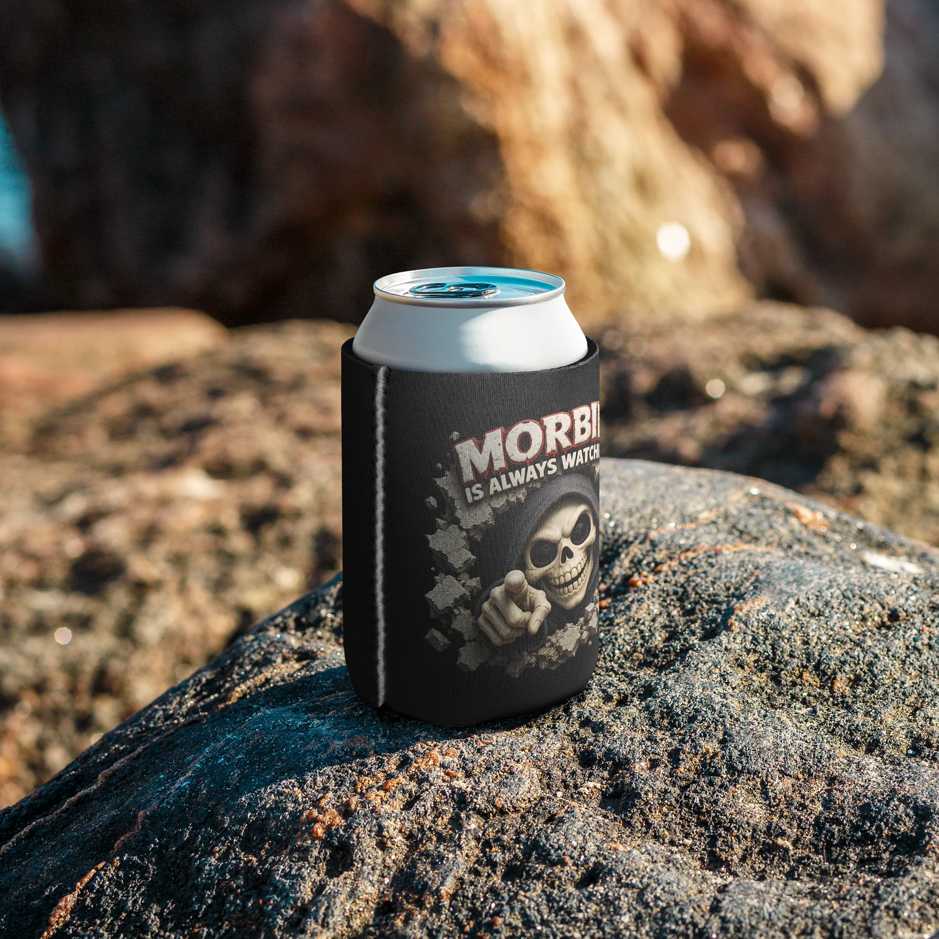 ''Morbid is Always Watching 2.0'' Coozie Can Cooler product image (7)