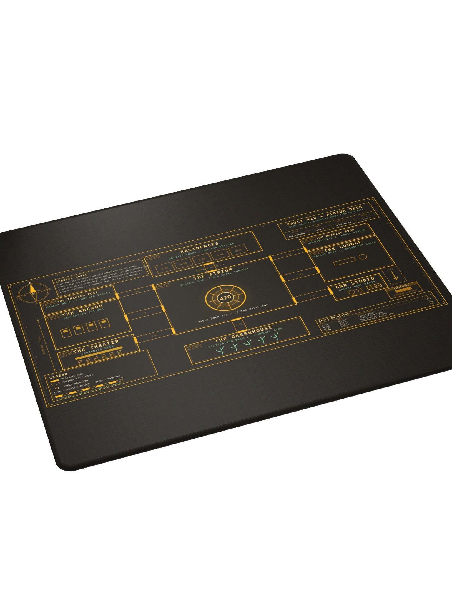 Atrium Deck Mouse Pad product image (5)