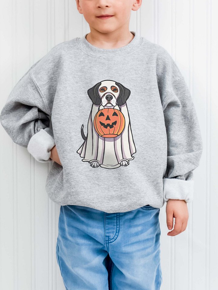 Halloween Beagle(Tricolor) Youth Sweatshirt product image (1)