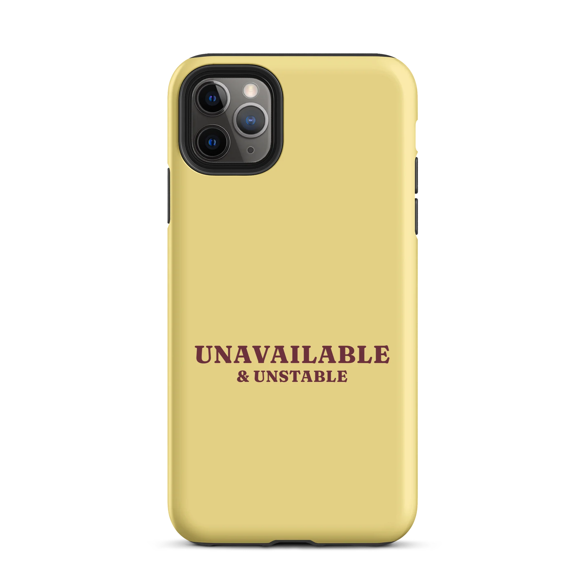 Unavailable & Unstable iPhone Case - Butter product image (32)