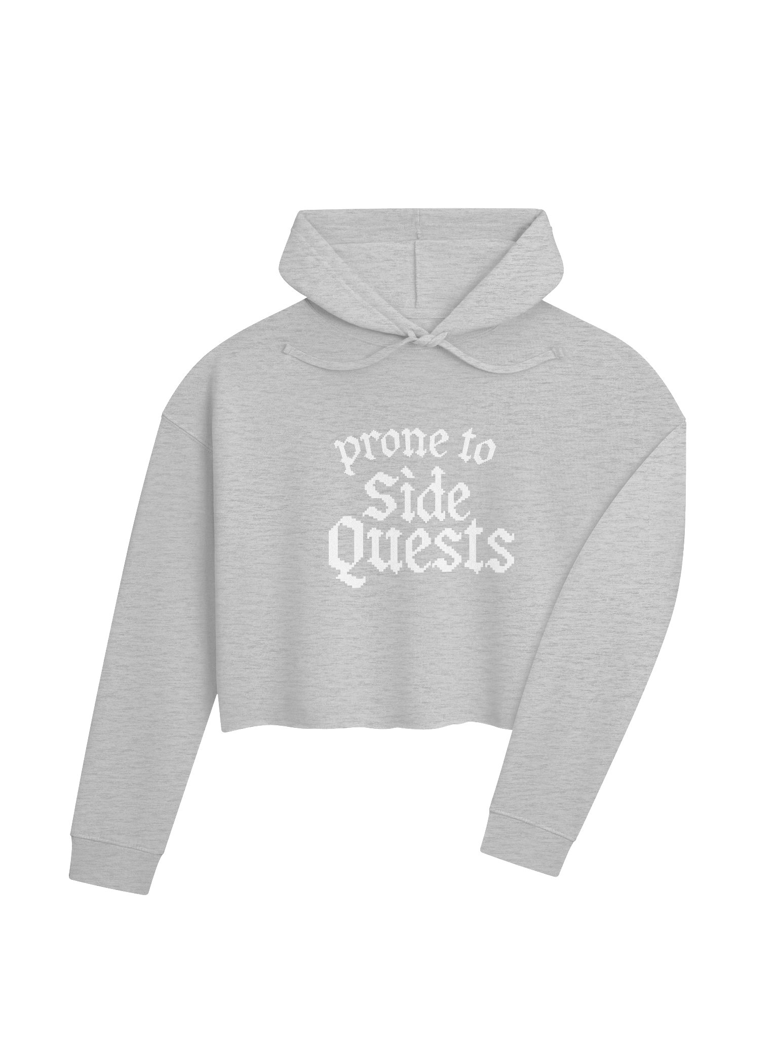 Side Quests cropped hoodie product image (6)