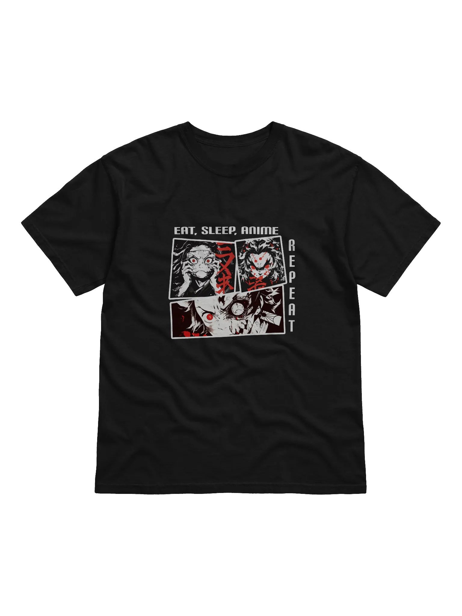 Eat, Sleep, Anime, Repeat T-Shirt product image (3)