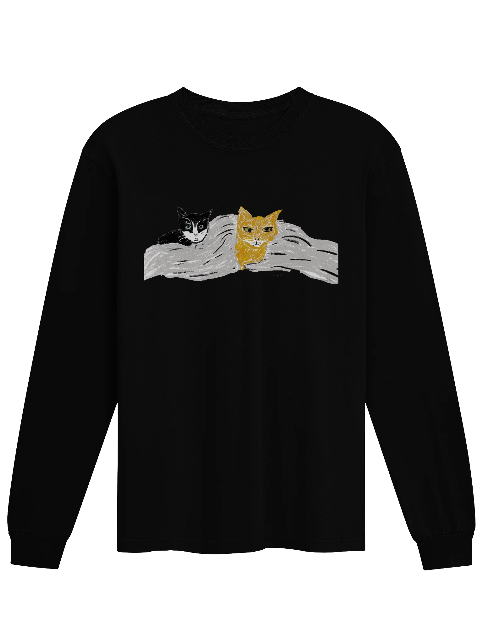 The Kitties long sleeve tee product image (2)