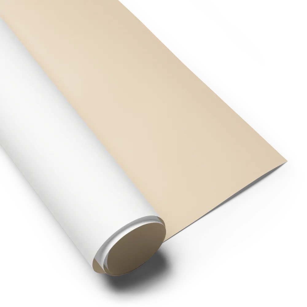 Champagne Solid Holiday Christmas Wrapping Paper Sheets (3) product image (6)
