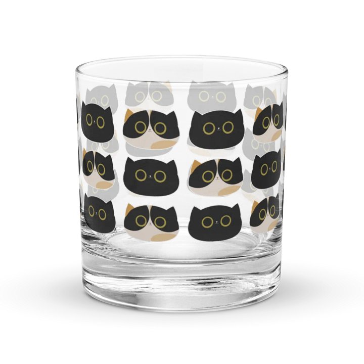 Itty Bitty Kitty Committee Glass Cup product image (1)