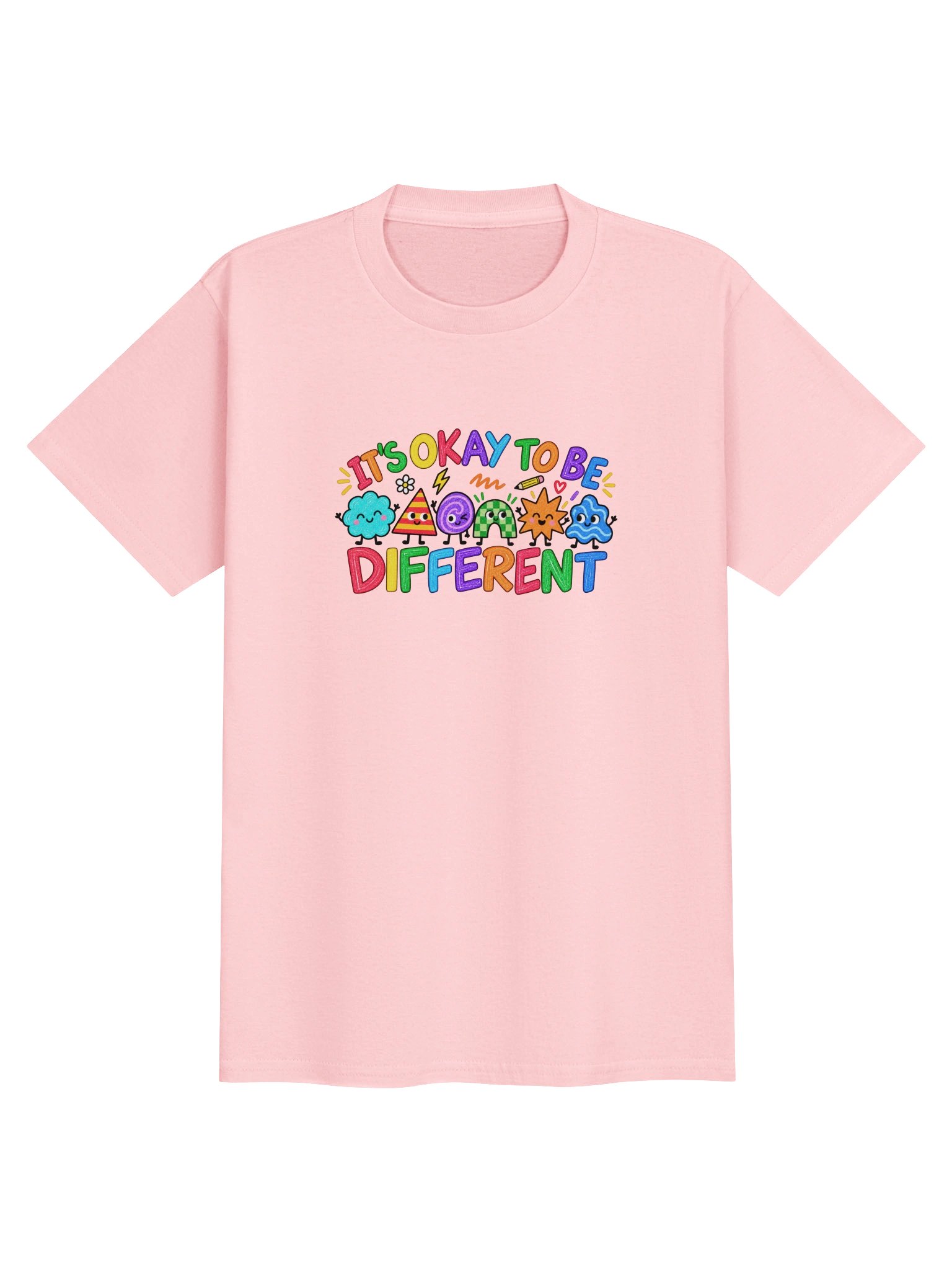 "Its Okay to be different" kids Tshirt product image (1)