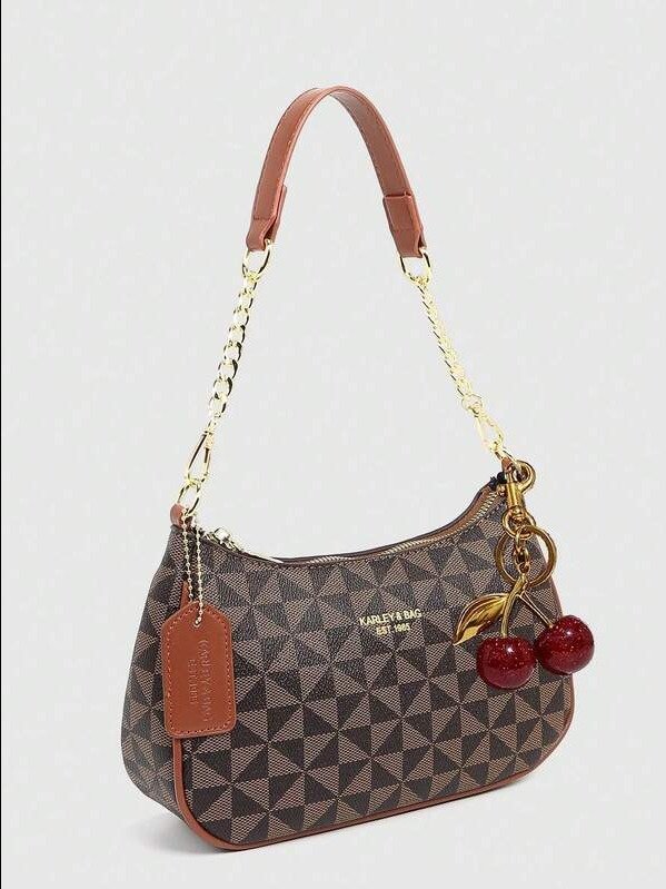 ADLEST 2025 Y2K Crescent Shoulder Bag – PU Leather Crossbody Underarm Handbag for Women product image (3)