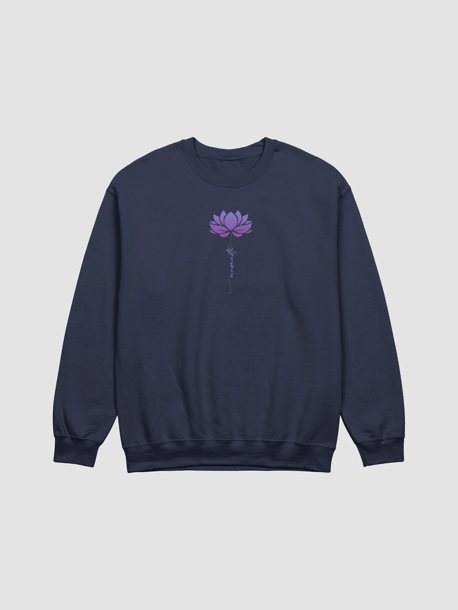 Namaste Lotus Crewneck Sweatshirt product image (3)
