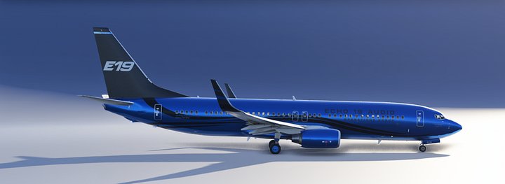 Echo 19 PMDG 737-800 Livery Pack product image (2)