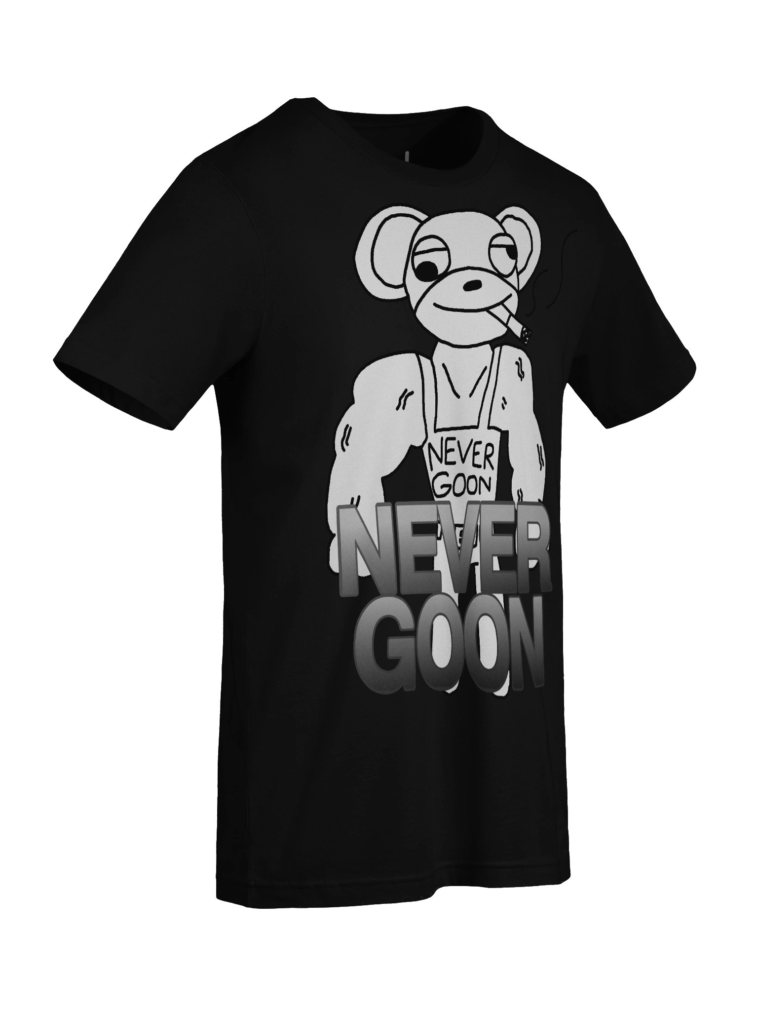 Rizzy Monkey Never Goon T-Shirt product image (9)