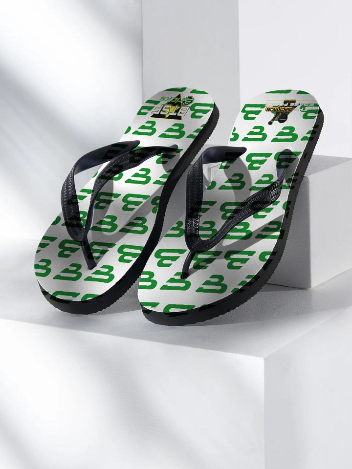 Galactic Green Flip-Flops product image (2)