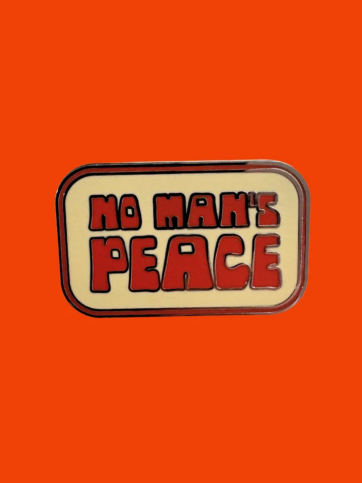 No Man's Peace Enamel Pin product image (1)