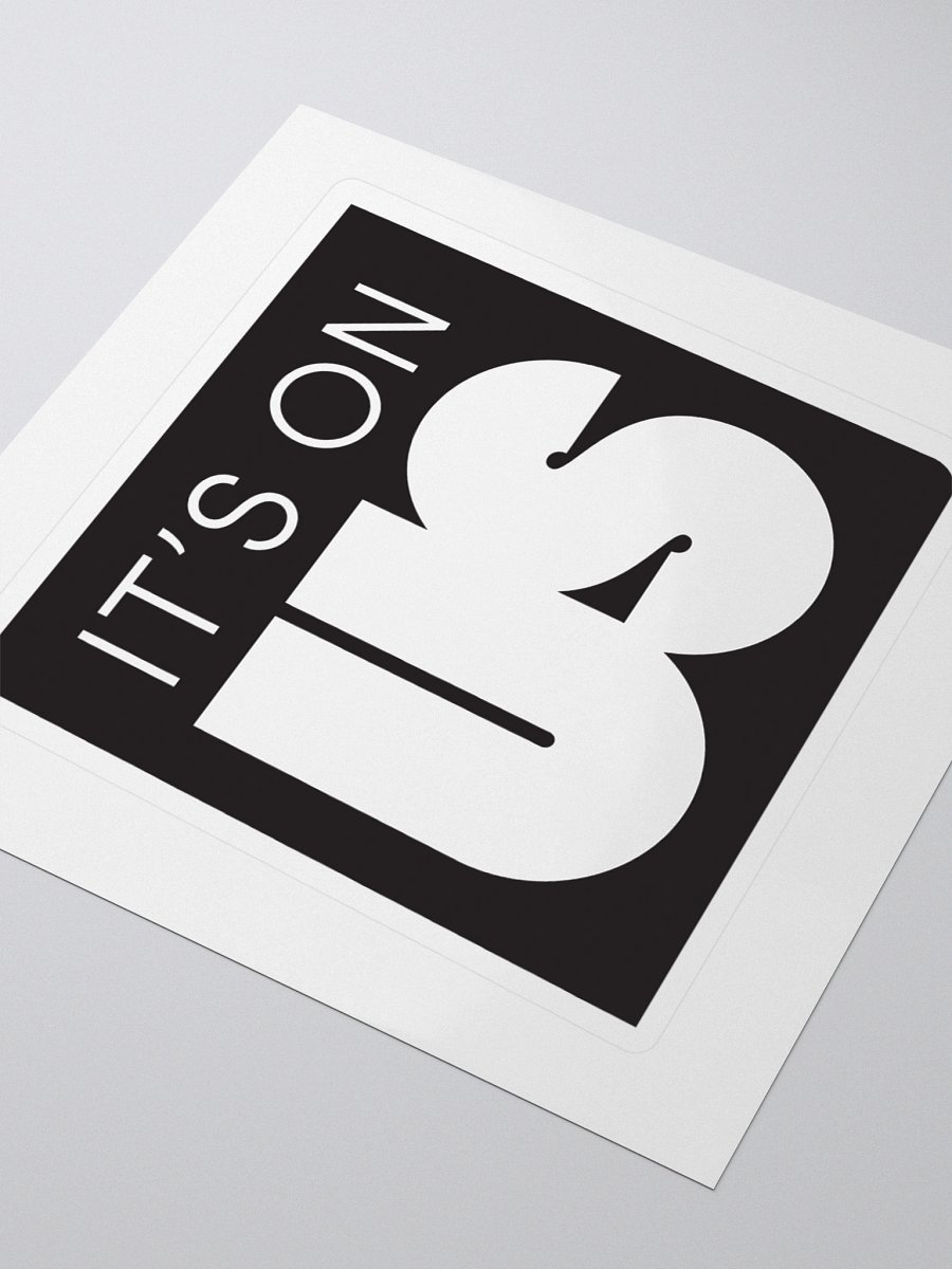 It's On Us Logo Sticker - Medium product image (3)