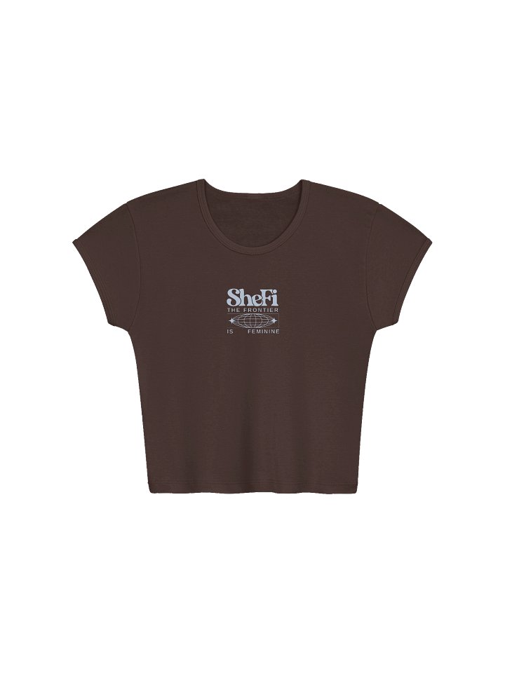 The Frontier Is Feminine Ribbed Tee product image (1)