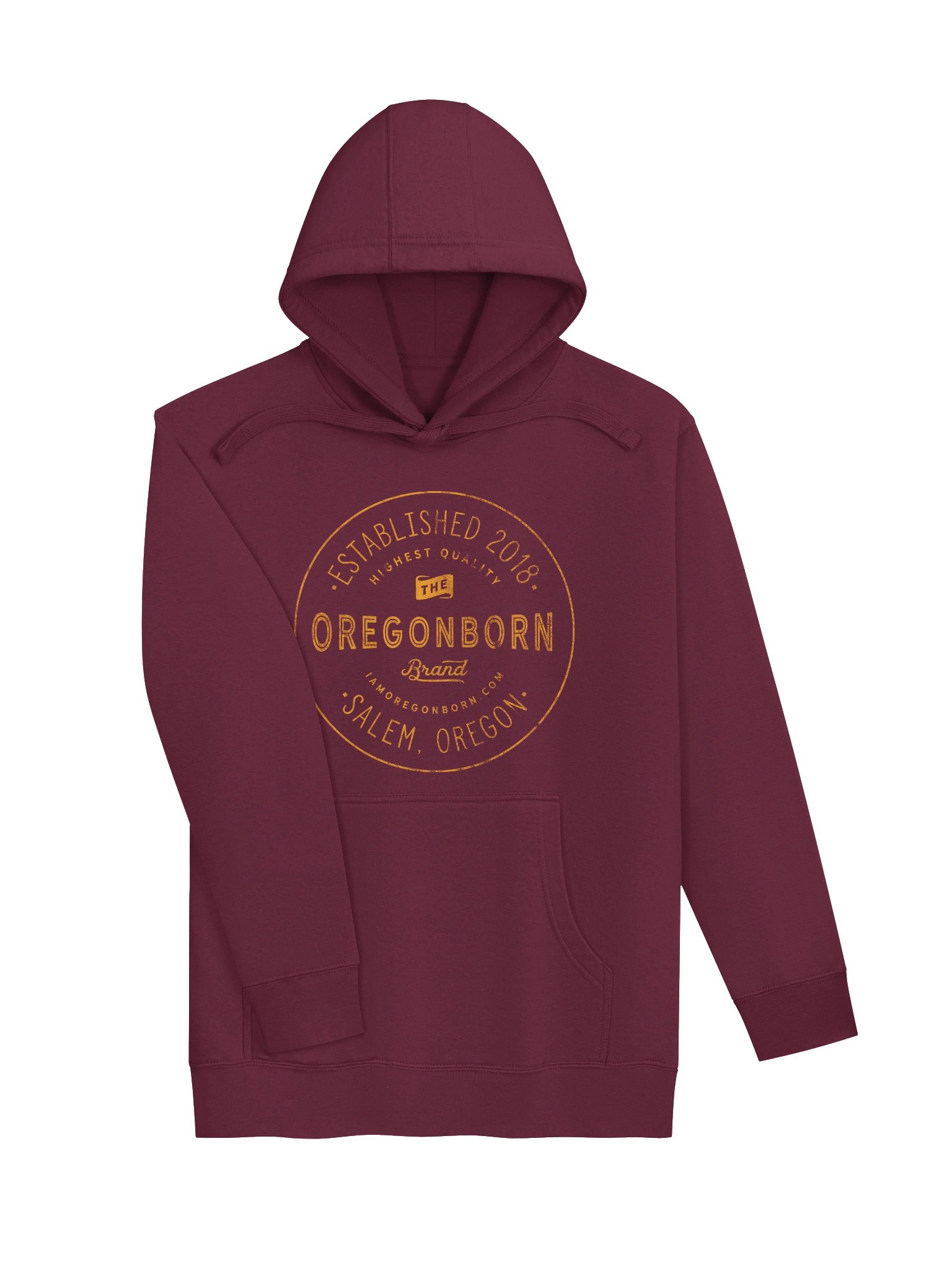 The Oregon Born Brand Hoodie product image (25)