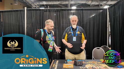 We take a look at a few Vital Lacerda games from @EagleGryphon at Origins 2026.

https://youtu.be/8icn-slgZSw 

#OriginsGameF...