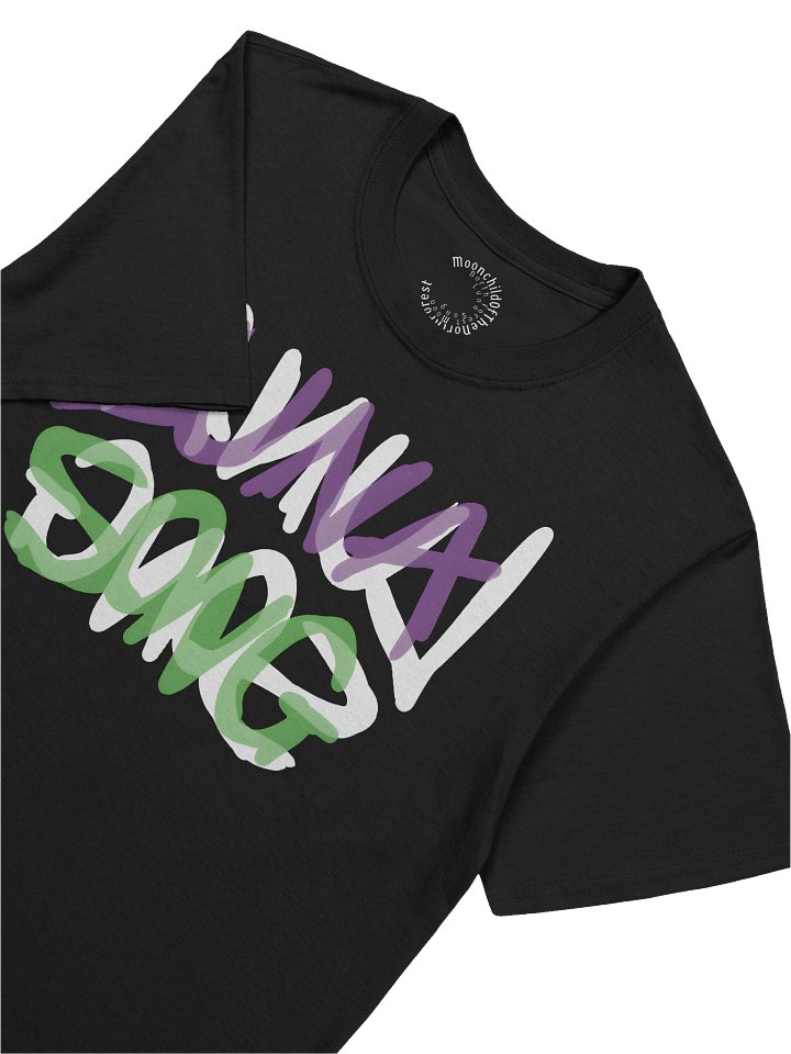 [MofNF] LUNA SONG Writing Short Sleeve T-Shirt product image (1)