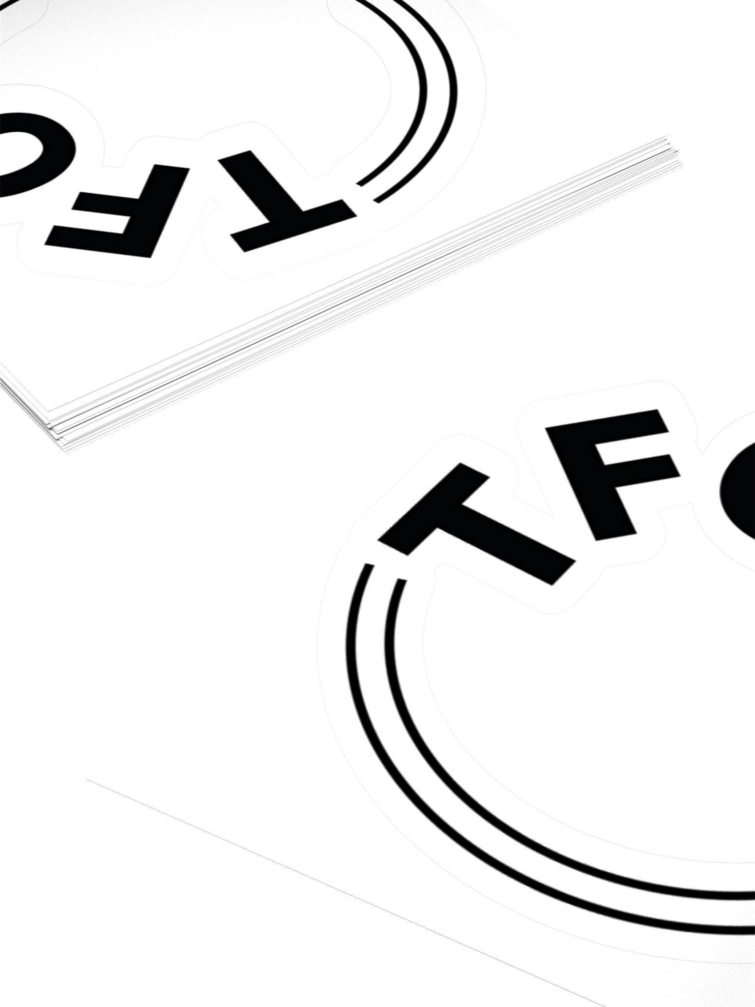 TFC monogram sticker product image (4)