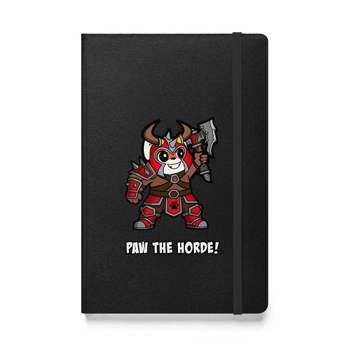 Paw the Horde Hardcover Notebook product image (1)