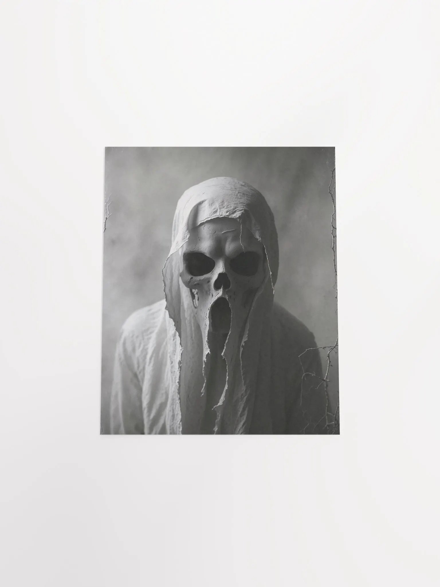 Ghostly Face Matte Poster product image (32)