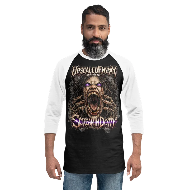 Upscaled and Friends - ScreaminDotty Raglan product image (2)