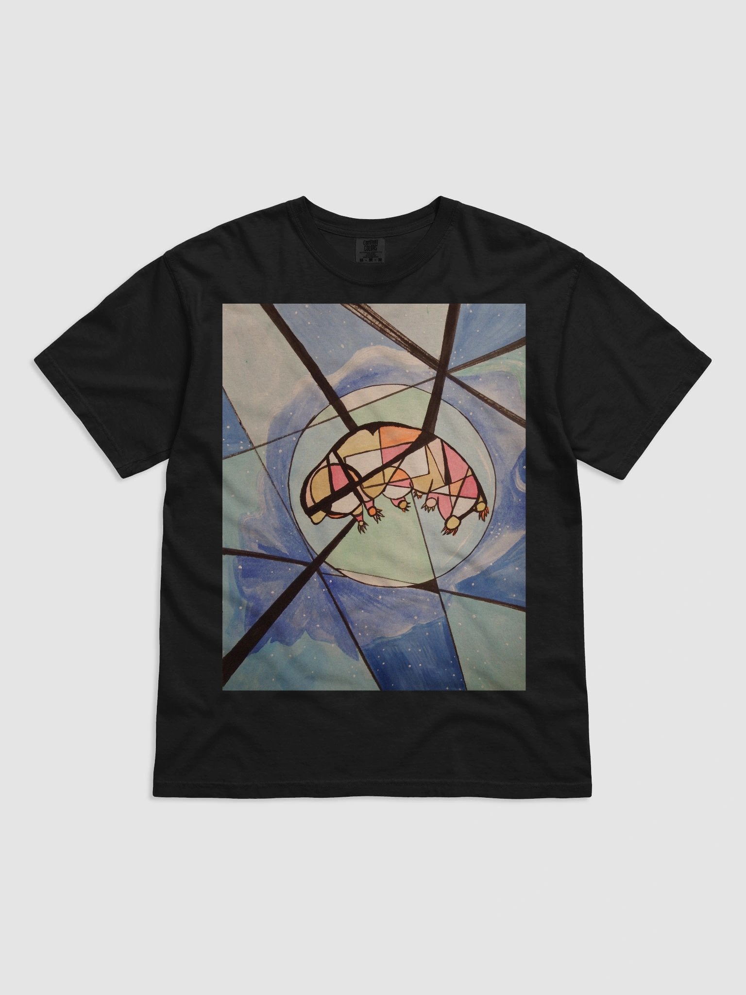 Cubism Painting: The Dream of a Tardigrade Comfort Colors Garment-Dyed Heavyweight T-Shirt by Comfort Colors product image (9)