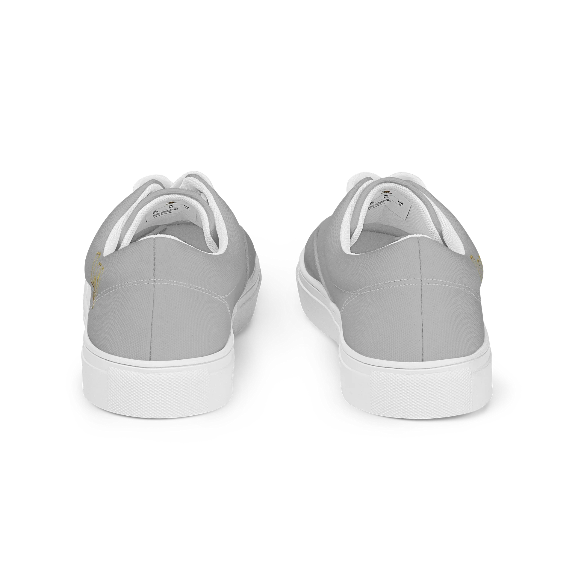 LM Origin™ Chrome Gray Sneakers | Women's Canvas Shoes product image (6)
