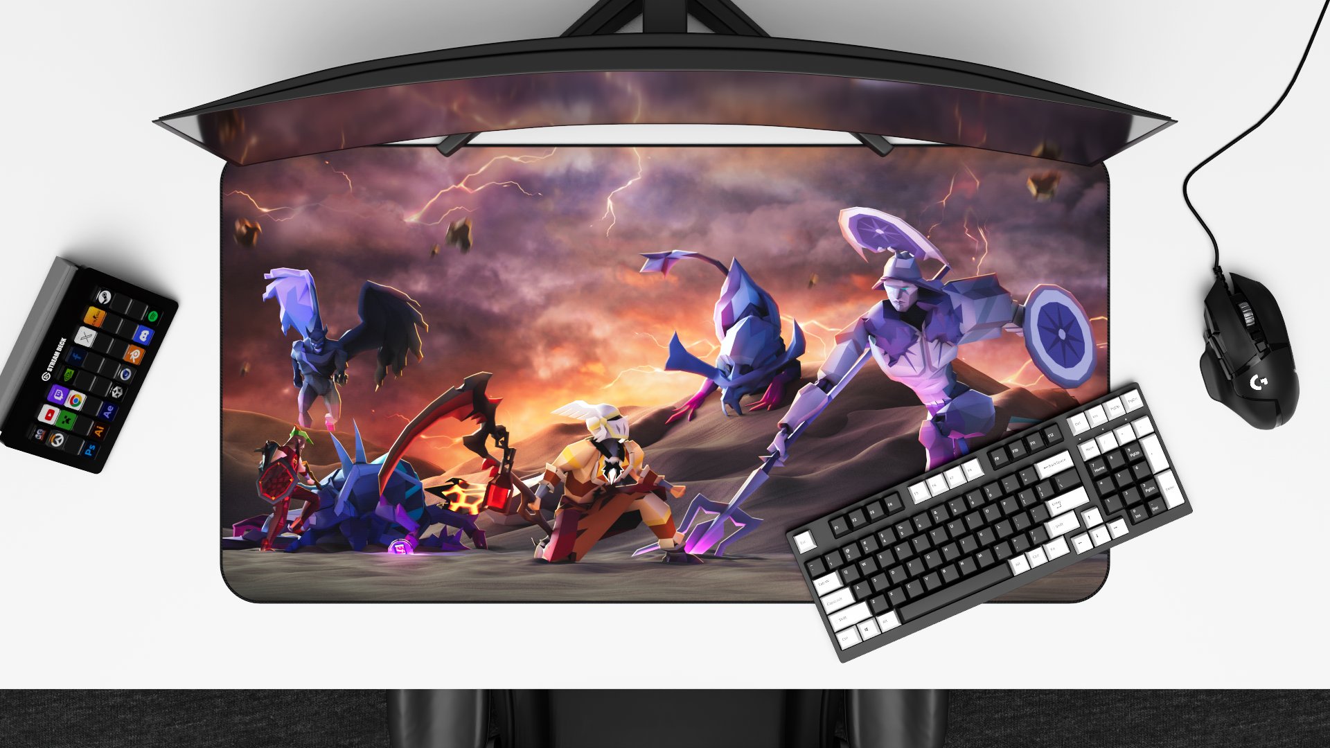 Leagues 5: Raging Echoes Desk Mat product image (4)